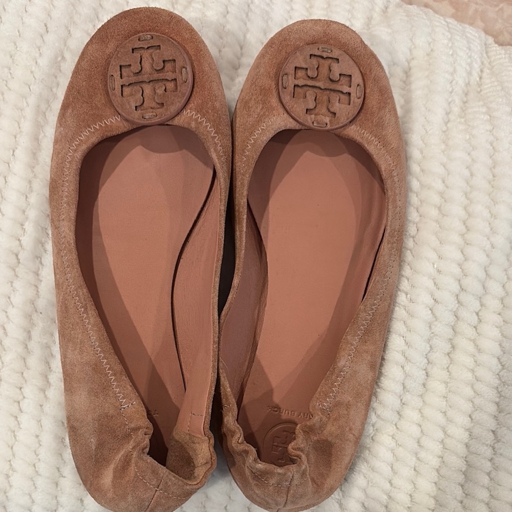 Tory Burch loafer see pics for stains